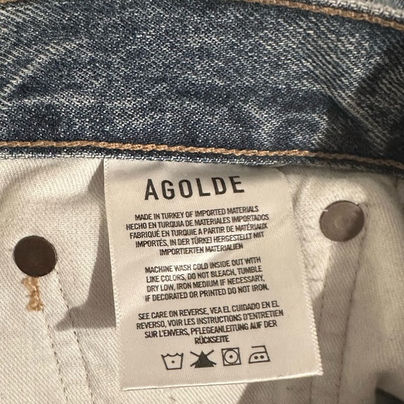 AGOLDE Relaxed Mid Rise Boot Jean in Medium Wash - Picture 13 of 16